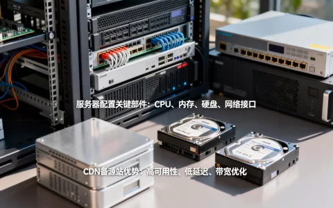服务器配置包含哪些关键部件，CDN备源站优势有哪些？