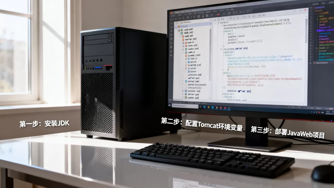 如何配置服务器web环境文件,搭建JavaWeb环境步骤？