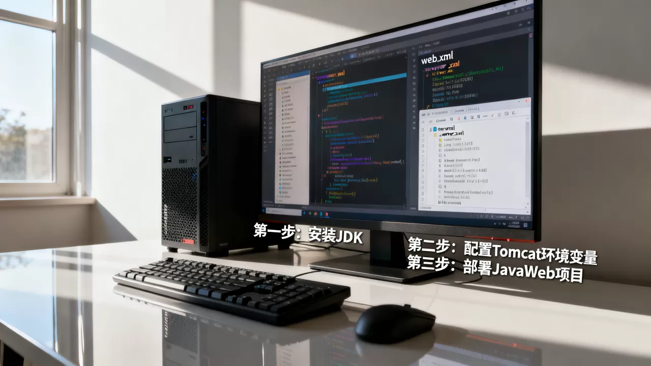 如何配置服务器web环境文件,搭建JavaWeb环境步骤？