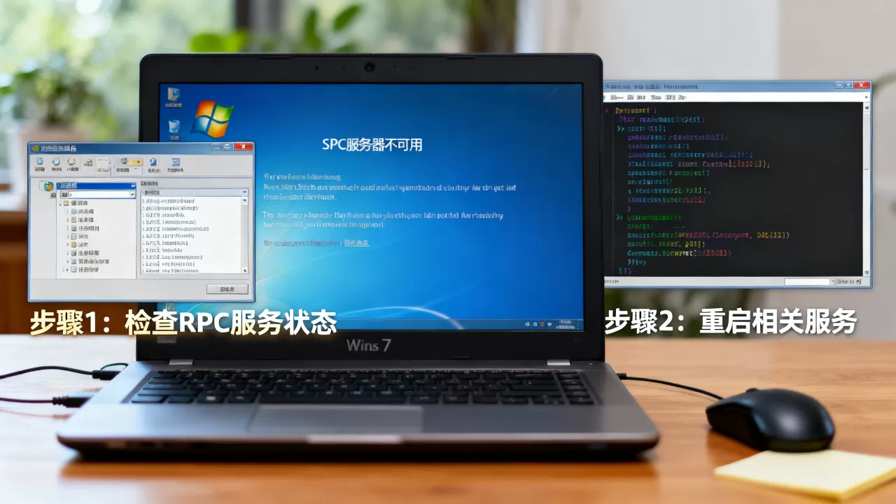 Win7系统RPC服务器不可用怎么解决，怎么回事？