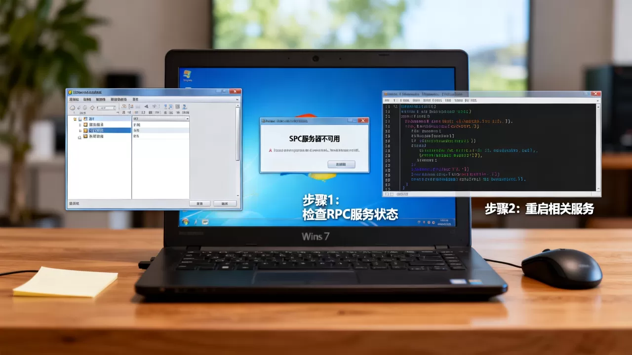 Win7系统RPC服务器不可用怎么解决，怎么回事？