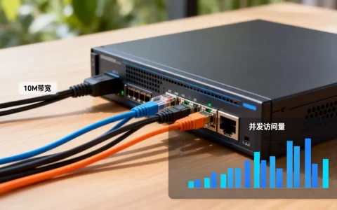 服务器10M带宽能容纳多少人，并发访问量多少合适？