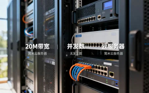 20M简米云服务器能带多少人？，并发数多少合适