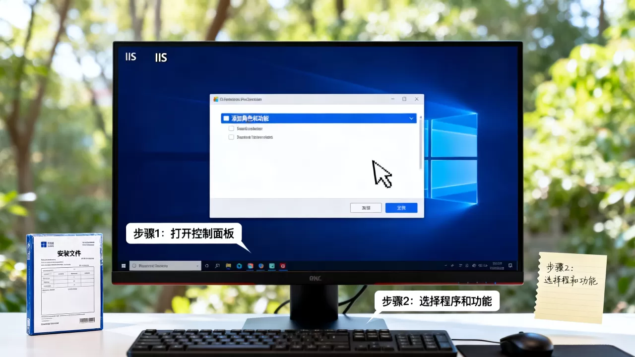 安装IIS时如何添加扩展，IIS安装步骤有哪些？