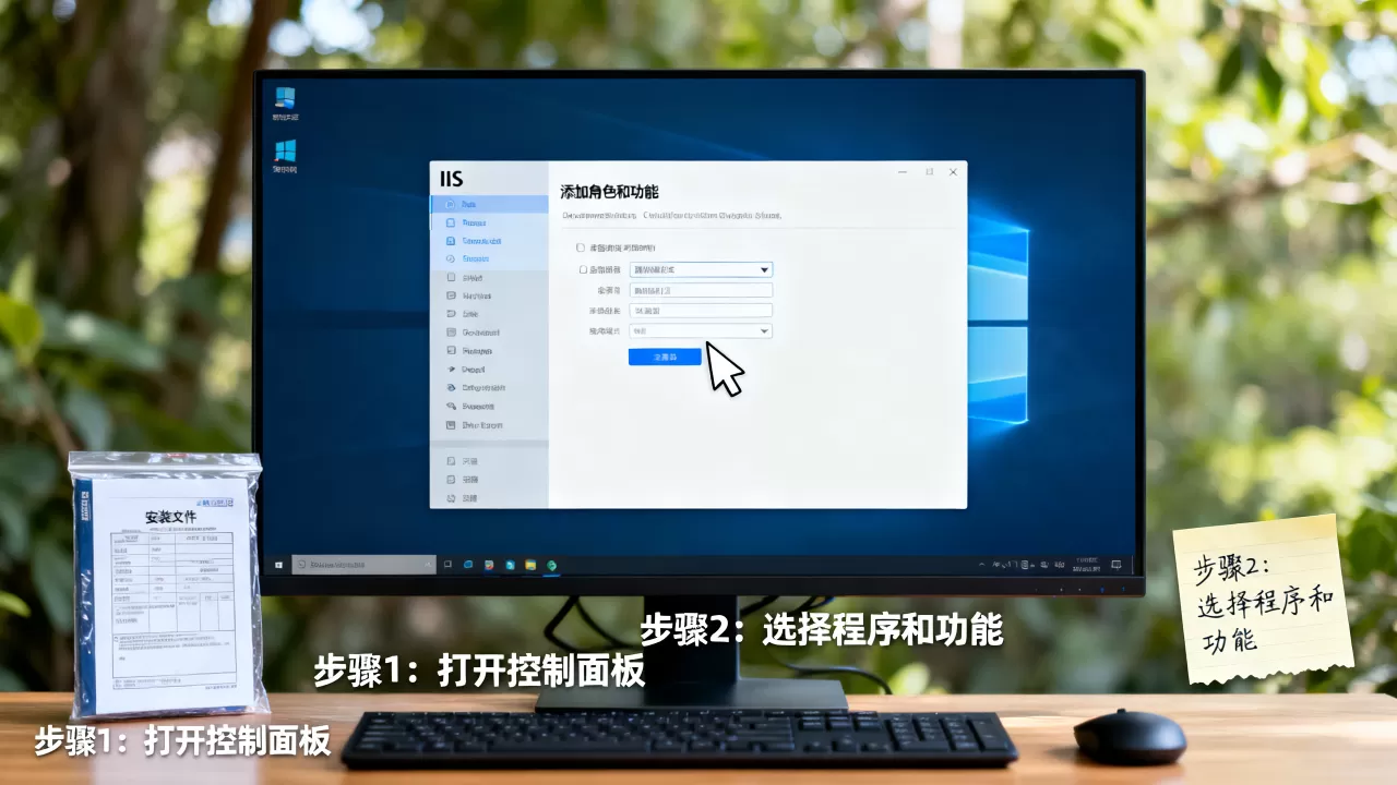 安装IIS时如何添加扩展，IIS安装步骤有哪些？