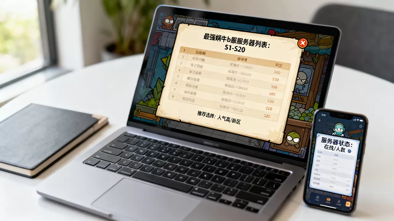 最强蜗牛b服服务器有哪些？，怎么选服务器