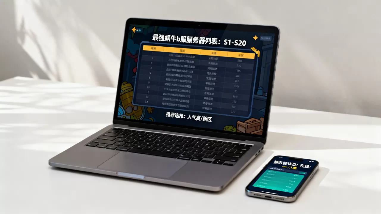 最强蜗牛b服服务器有哪些？，怎么选服务器