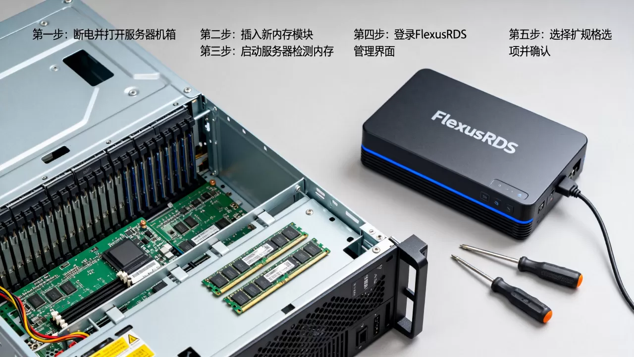 服务器怎么扩内存和FlexusRDS怎么扩规格?,操作步骤? 服务器怎么扩内存和FlexusRDS怎么扩规格?,操作步骤?