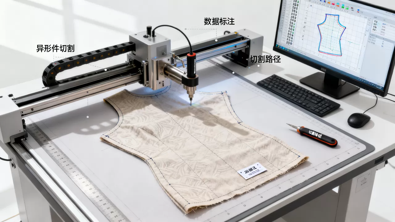 服装数据分析异形件切割怎么做，有哪些技巧？