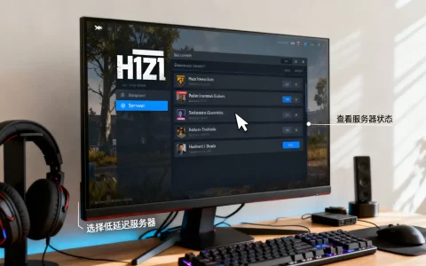 h1z1英文版怎么选择服务器