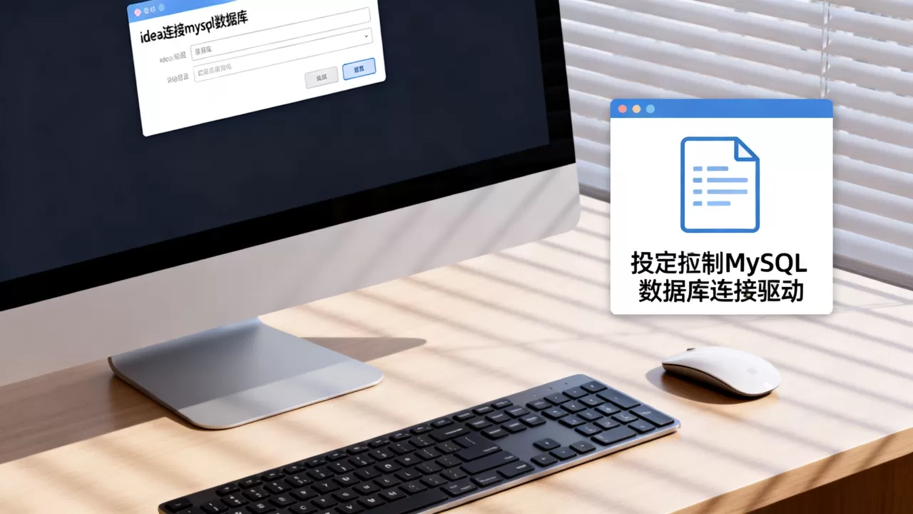 idea连接mysql数据库连接_上传MySQL数据库连接驱动