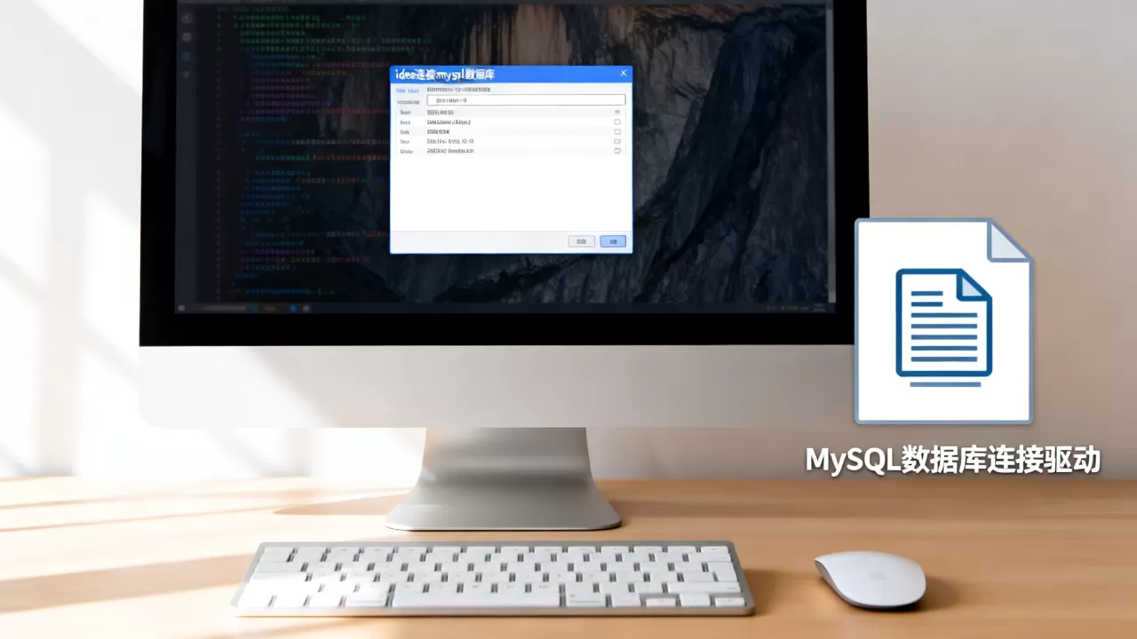 idea连接mysql数据库连接_上传MySQL数据库连接驱动