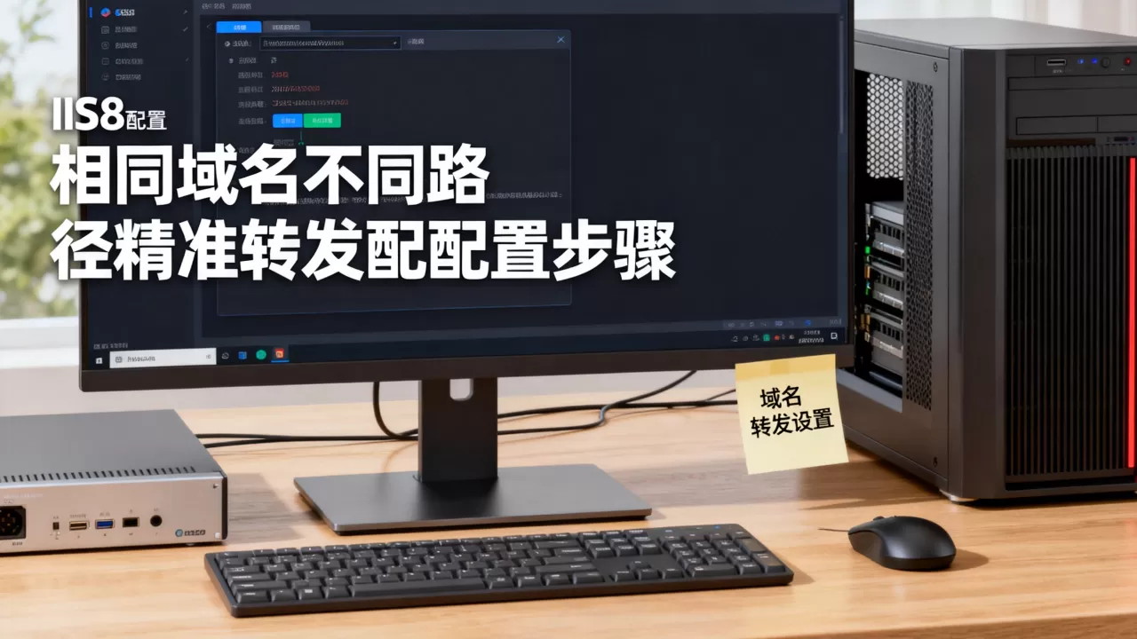 IIS8如何配置相同域名不同路径精准转发？，域名转发怎么设置