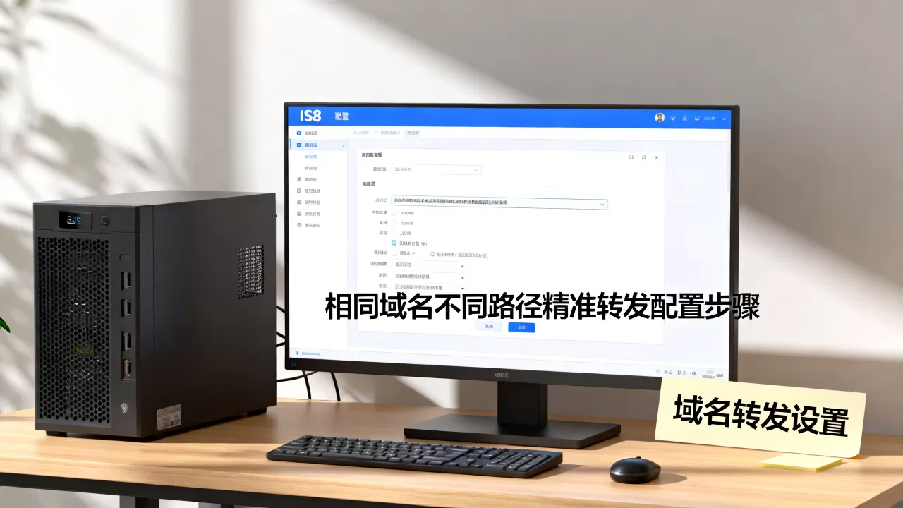 IIS8如何配置相同域名不同路径精准转发？，域名转发怎么设置