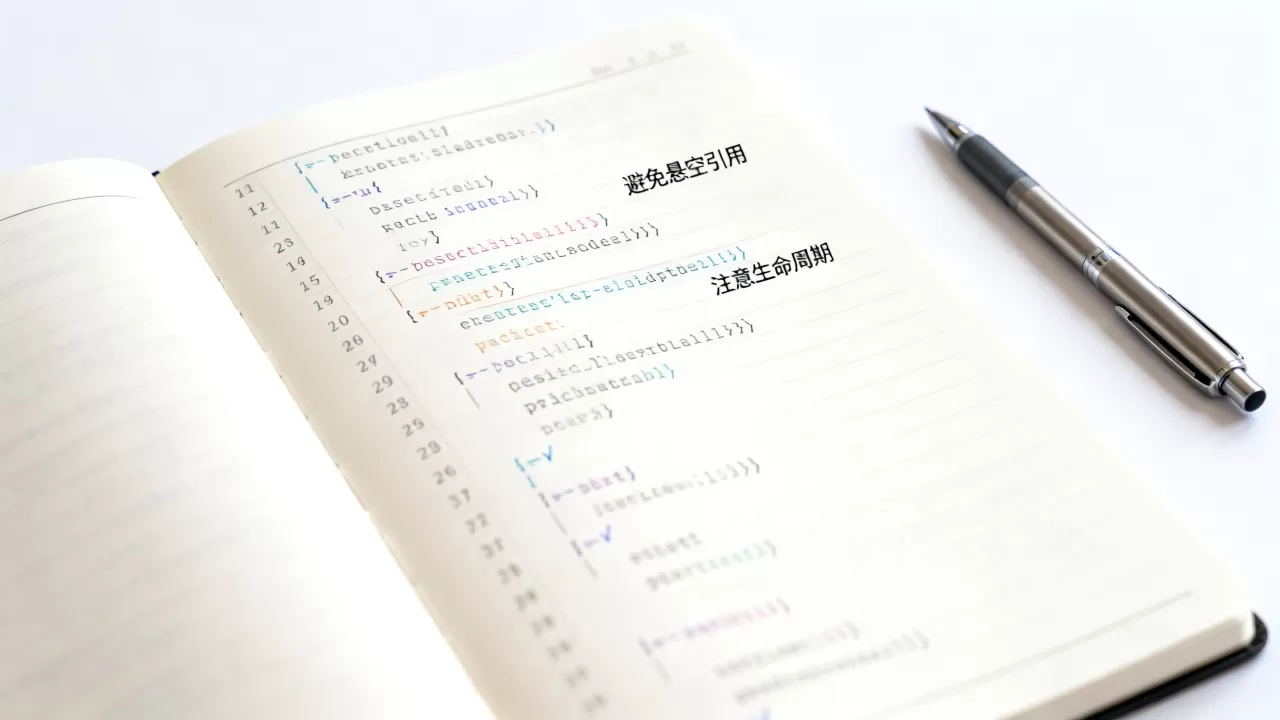 返回引用类型怎么快速引用，有哪些注意事项