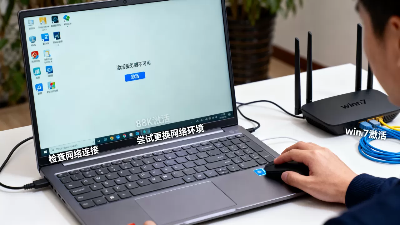 win7的激活服务器不可用怎么办