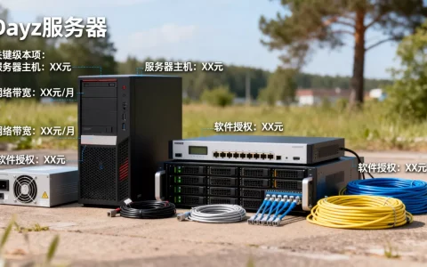构建dayz服务器需要花哪些钱