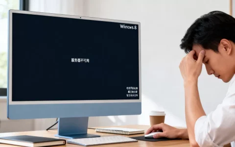 win8电脑打开服务器不可用怎么办