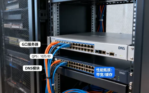 G口服务器DNS的QPS能达到多少，性能瓶颈怎么解决？