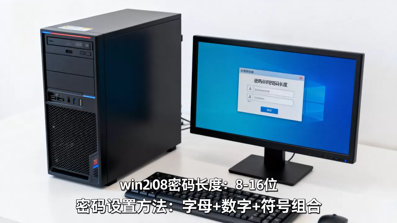 酷番云服务器win2008密码长度是多少位？，密码怎么设置