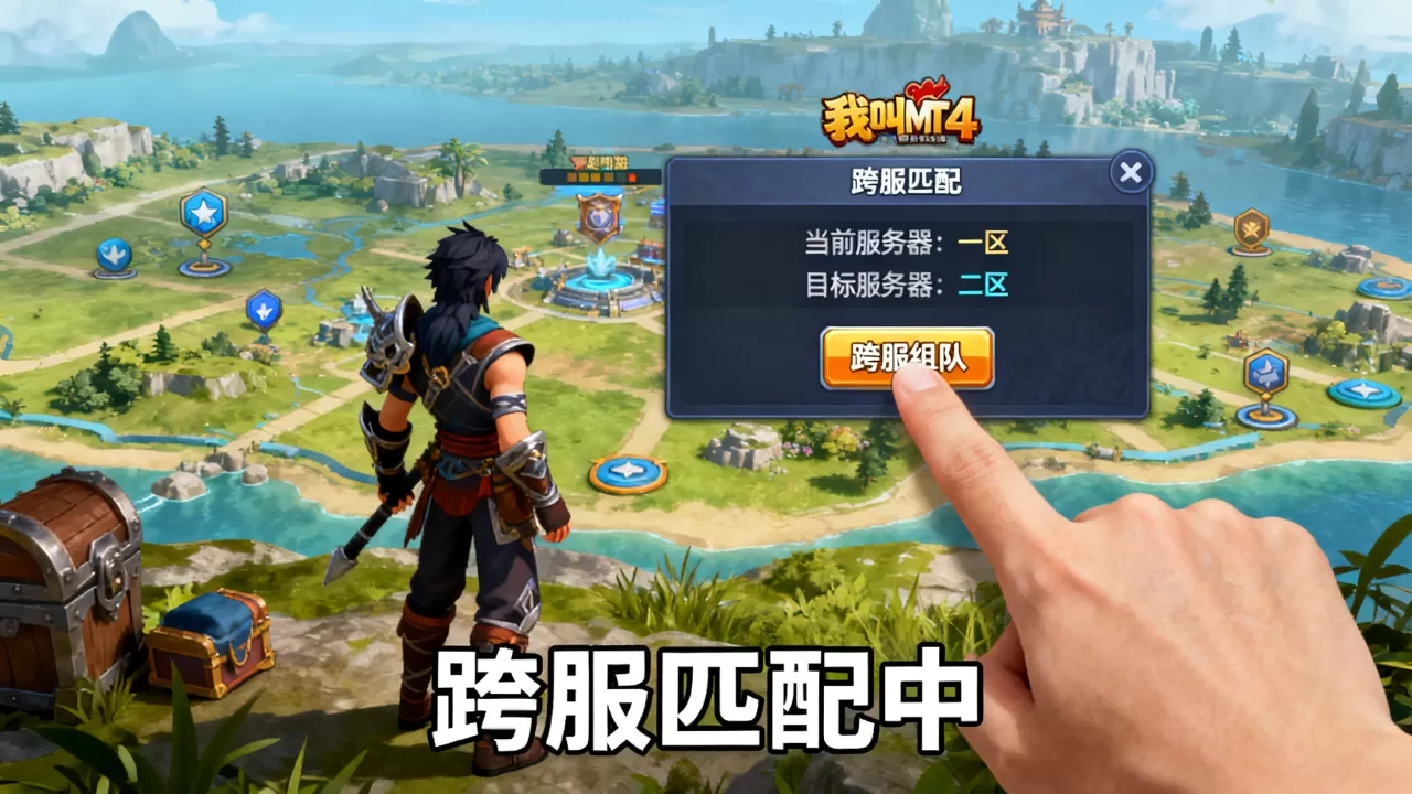 我叫mt4不同服务器能一起玩吗，跨服怎么玩？