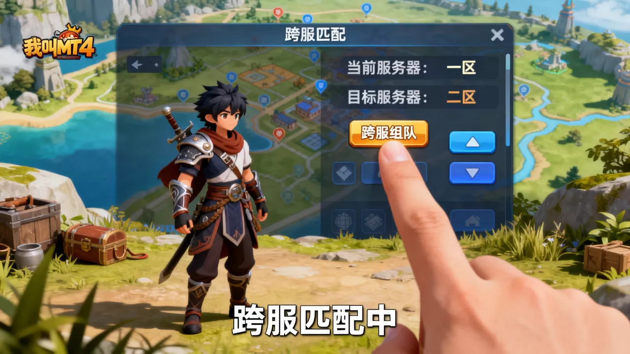 我叫mt4不同服务器能一起玩吗，跨服怎么玩？