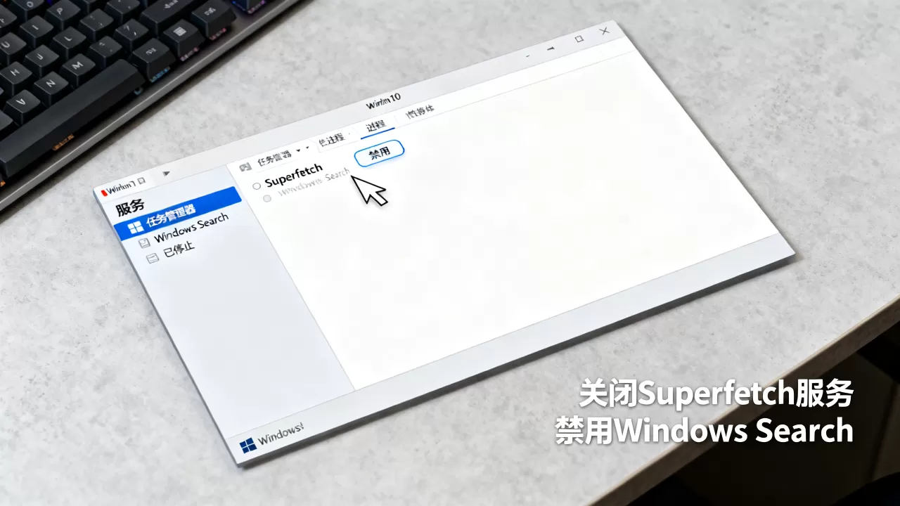 win10系统中哪些服务器需要关闭？，怎么关闭？