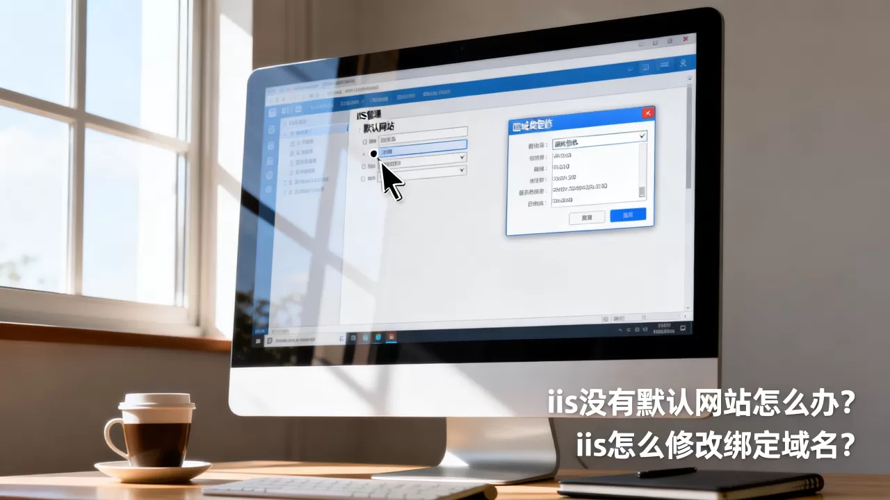 iis没有默认网站怎么办?,iis怎么修改绑定域名? iis没有默认网站怎么办?,iis怎么修改绑定域名?