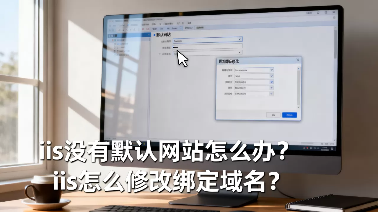 iis没有默认网站怎么办?,iis怎么修改绑定域名? iis没有默认网站怎么办?,iis怎么修改绑定域名?