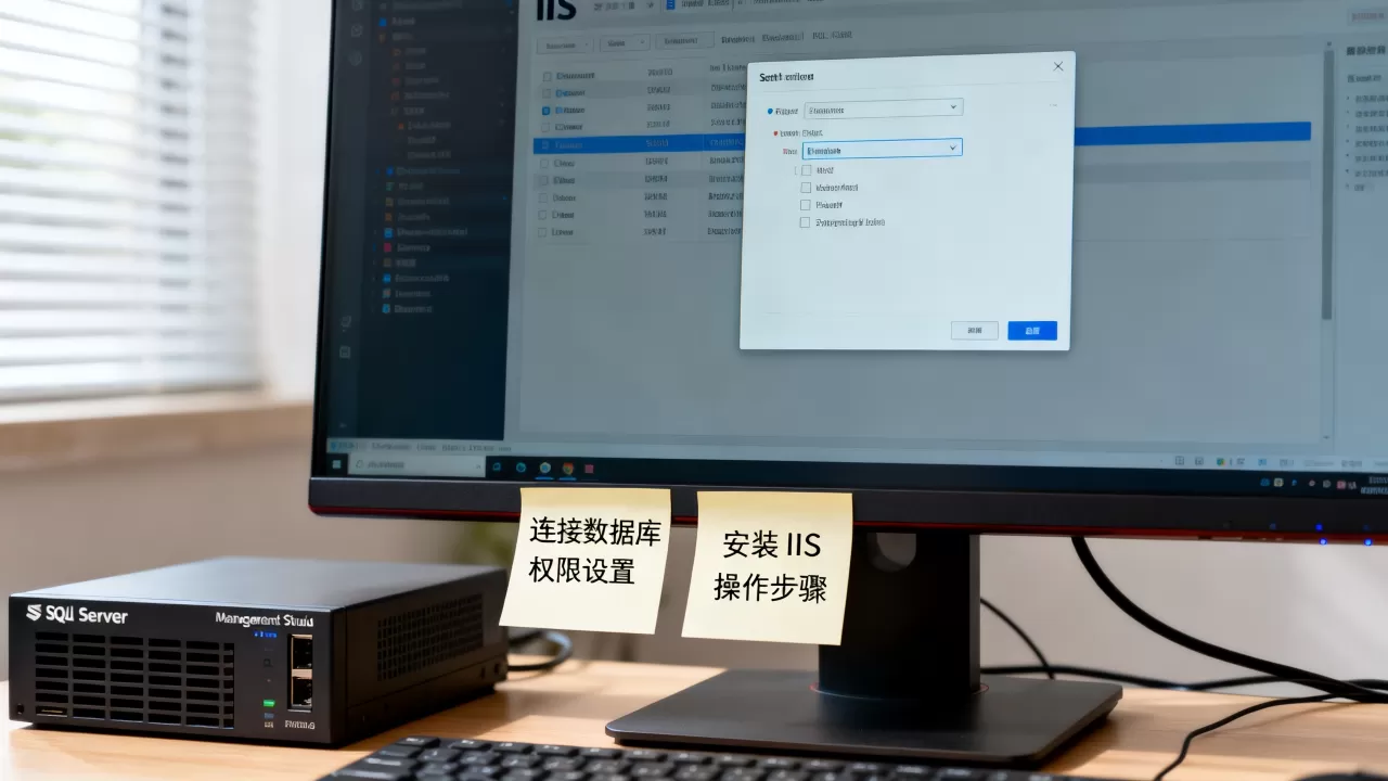 IIS连接数据库权限怎么设置?, 安装IIS如何操作? IIS连接数据库权限怎么设置?, 安装IIS如何操作?