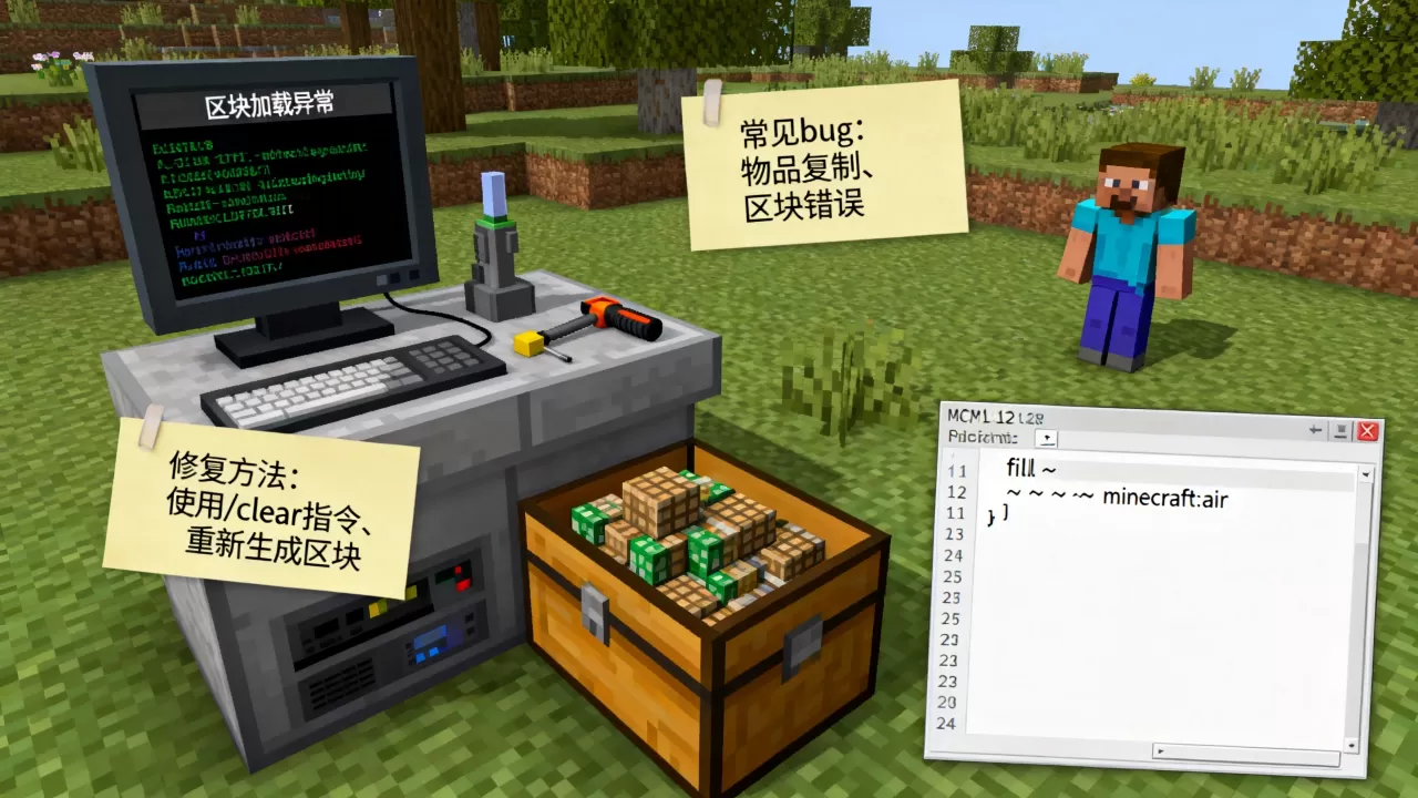 mc1.12服务器有哪些bug，如何修复？