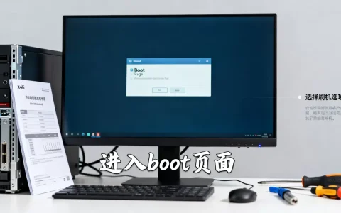 x86服务器刷机进入boot页面后怎么刷，怎么办？