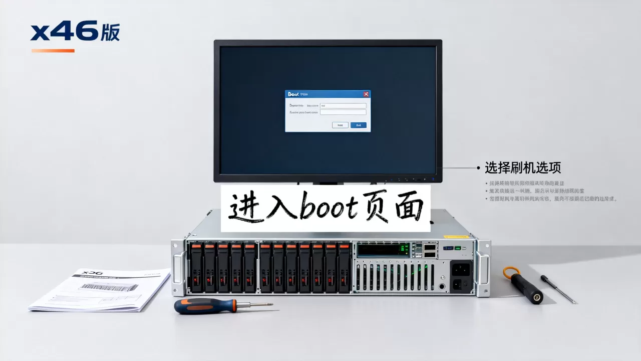 x86服务器刷机进入boot页面后怎么刷,怎么办? x86服务器刷机进入boot页面后怎么刷,怎么办?