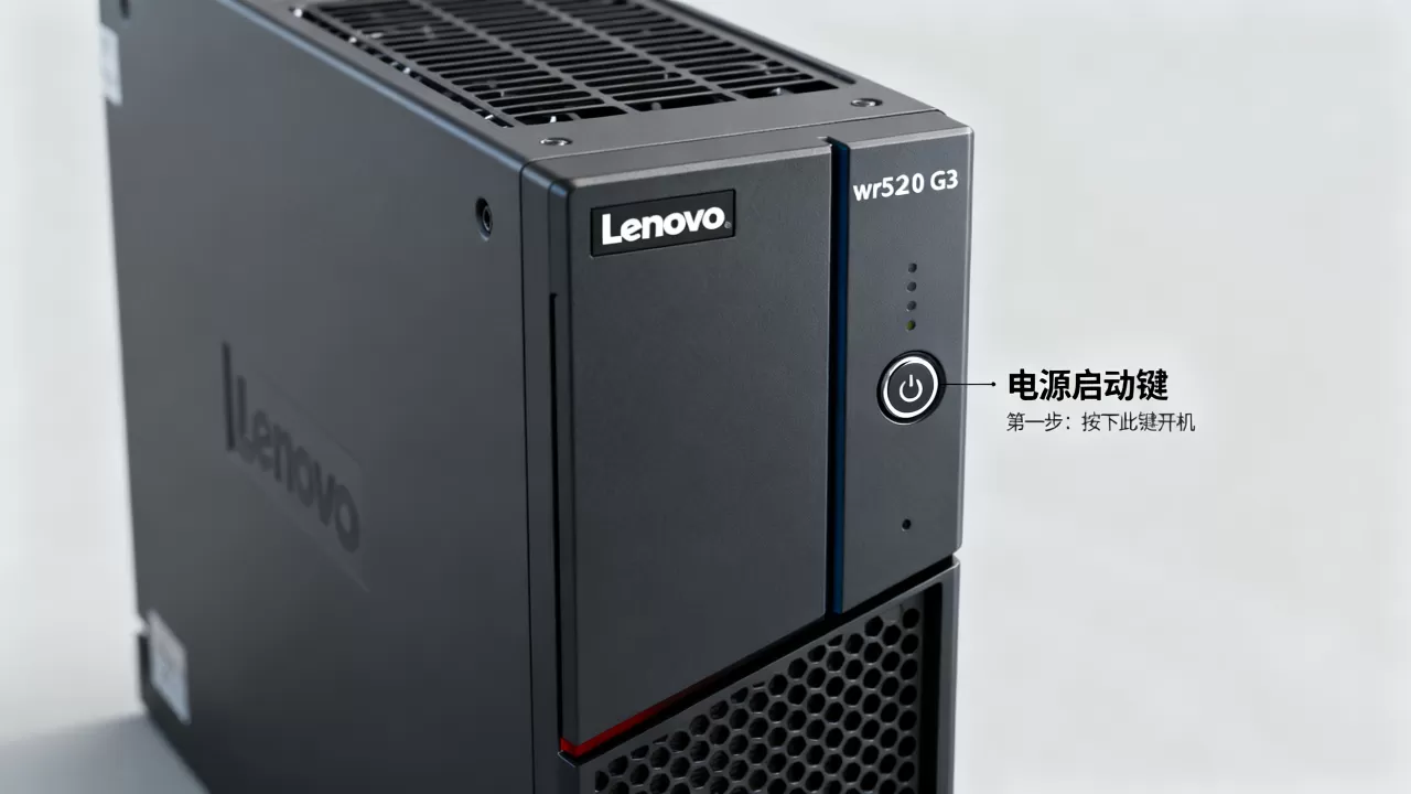 联想问天wr5220 g3服务器怎么开机,电源启动键在哪里 联想问天wr5220 g3服务器怎么开机,电源启动键在哪里
