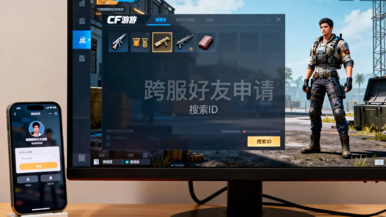 cf端游服务器不一样怎么加好友 cf端游服务器不一样怎么加好友