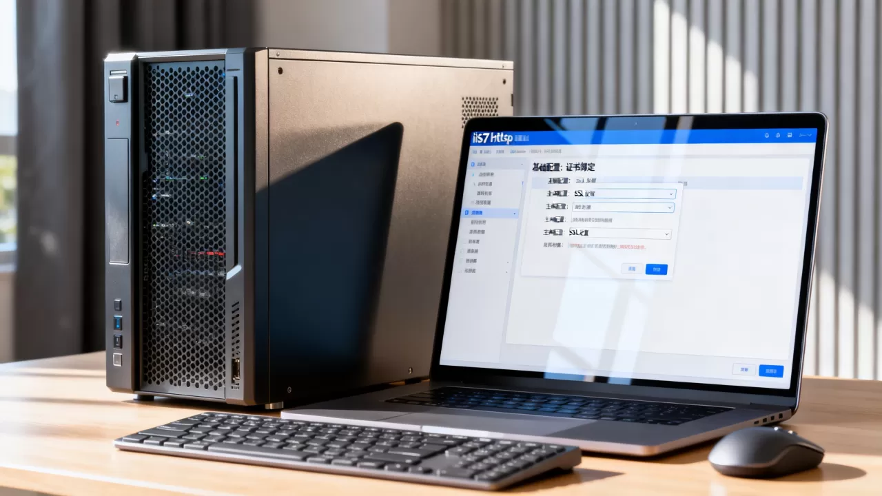 iis7https基础配置与主体配置不会设置？，怎么办