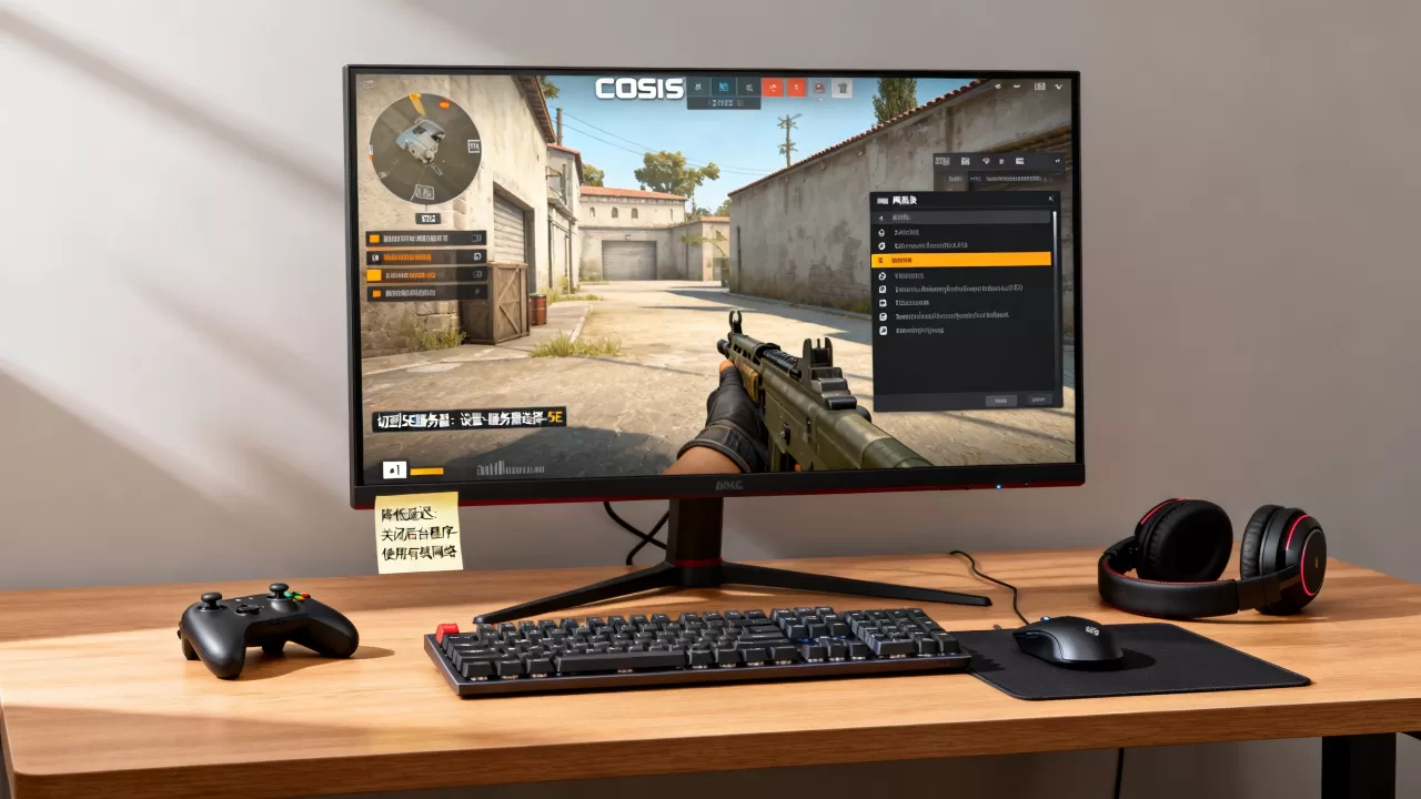 CSGO国服怎么切到5E服务器，匹配延迟高怎么办？