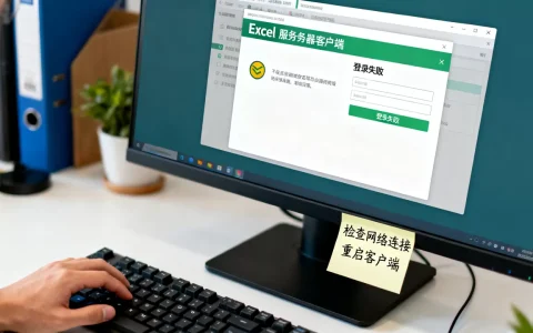 Excel服务器客户端登录界面怎么打不开，怎么办