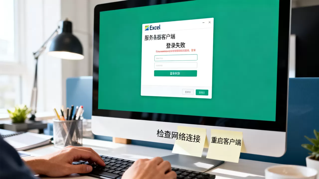 Excel服务器客户端登录界面怎么打不开,怎么办 Excel服务器客户端登录界面怎么打不开,怎么办