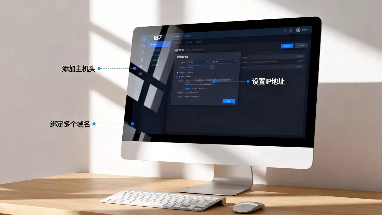 IIS7绑定多个域名有哪些方法？，怎么设置