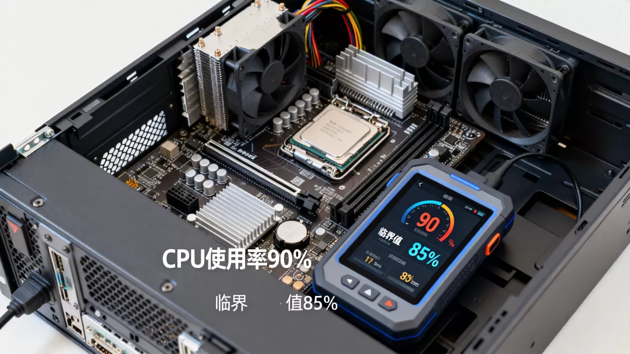 服务器CPU达到多少算临界值,服务器CPU负载过高如何排查