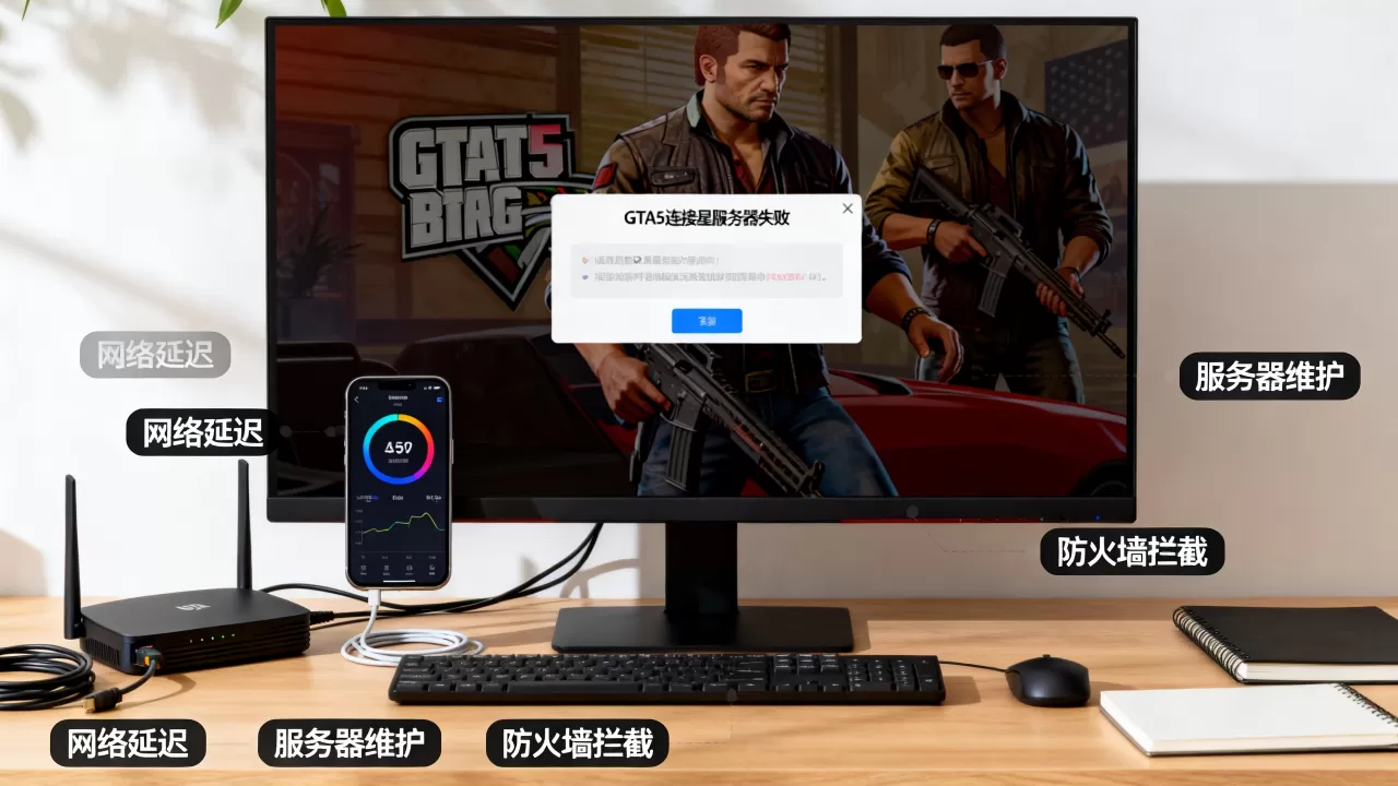 GTA5连不上R星服务器怎么办,常见原因有哪些? GTA5连不上R星服务器怎么办,常见原因有哪些?