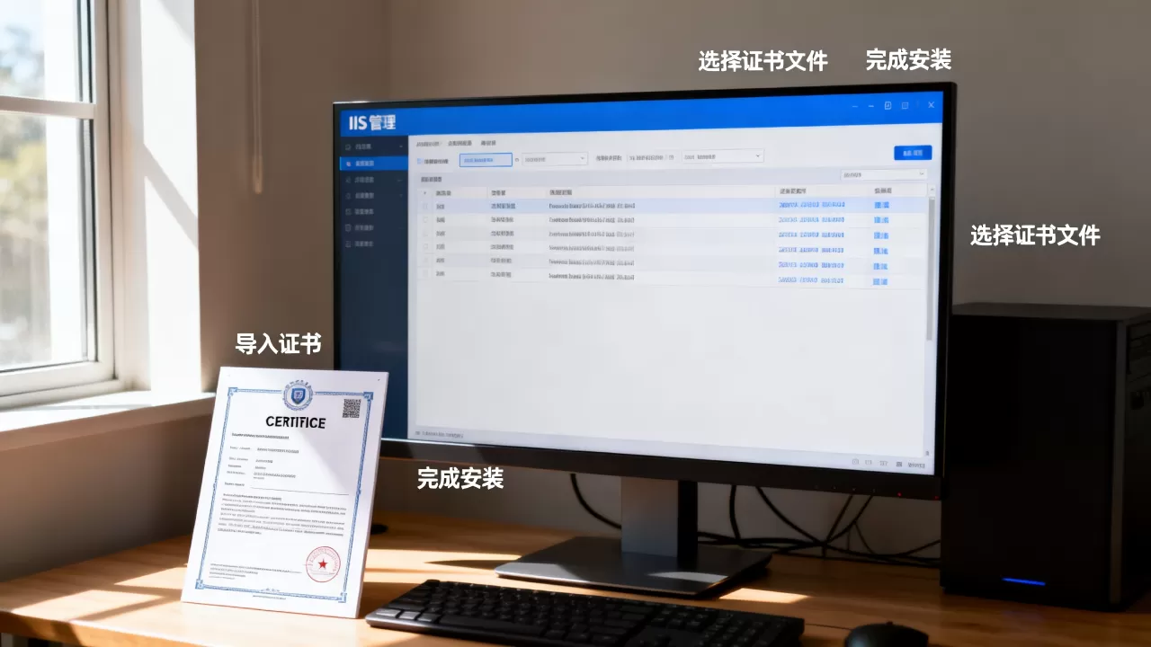 IIS导入证书与安装私有证书怎么做？，操作教程？