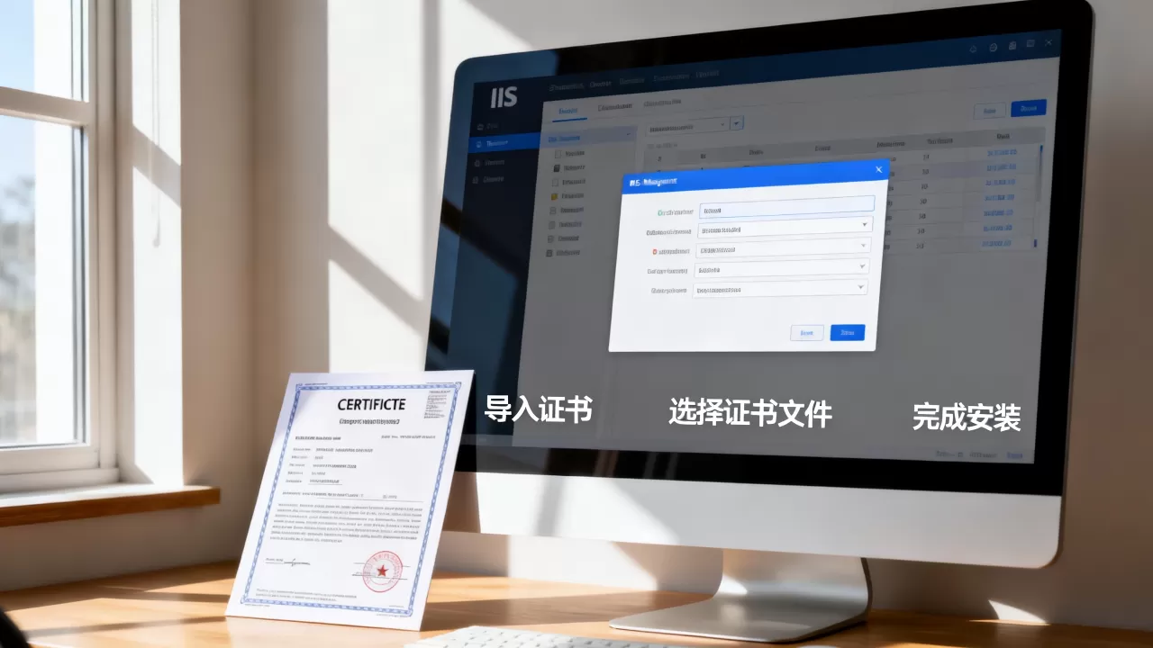 IIS导入证书与安装私有证书怎么做？，操作教程？