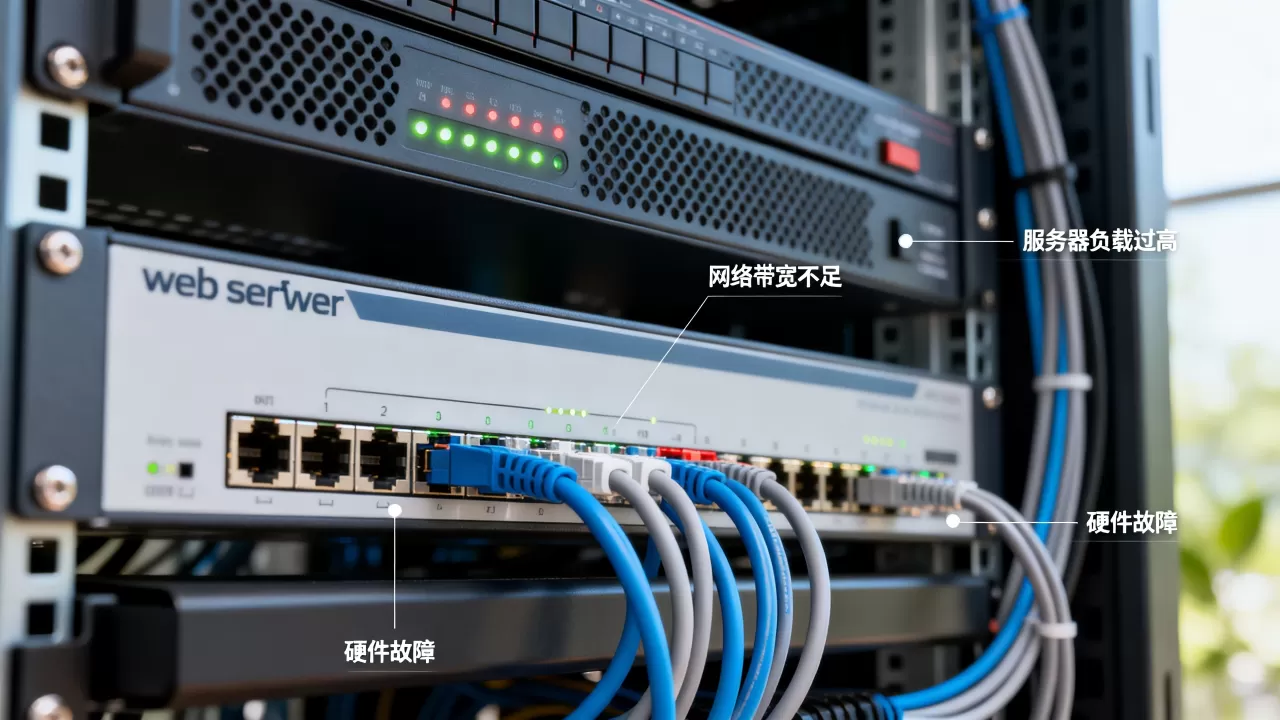 为什么web服务器会频繁宕机，怎么解决？