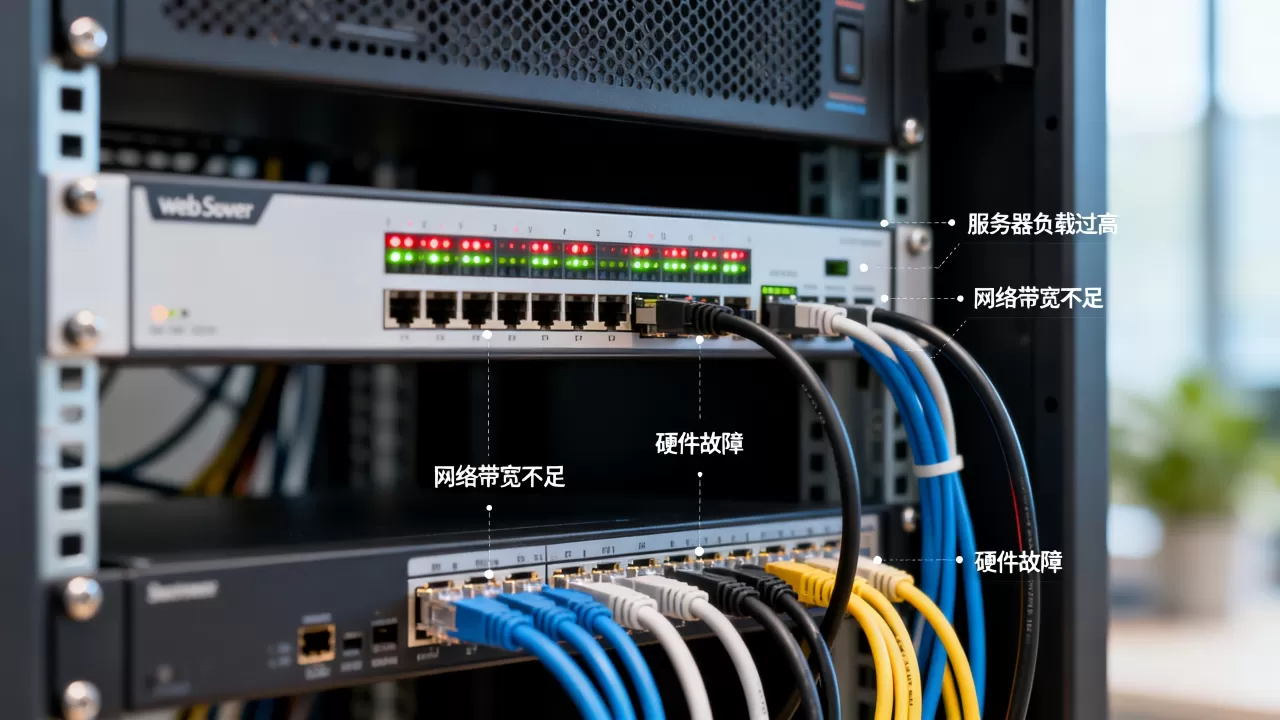 为什么web服务器会频繁宕机，怎么解决？