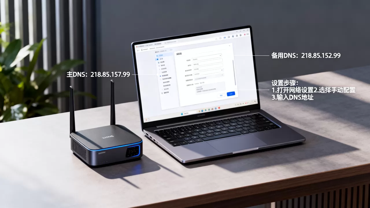 福建厦门电信dns的服务器地址是多少？，怎么设置？