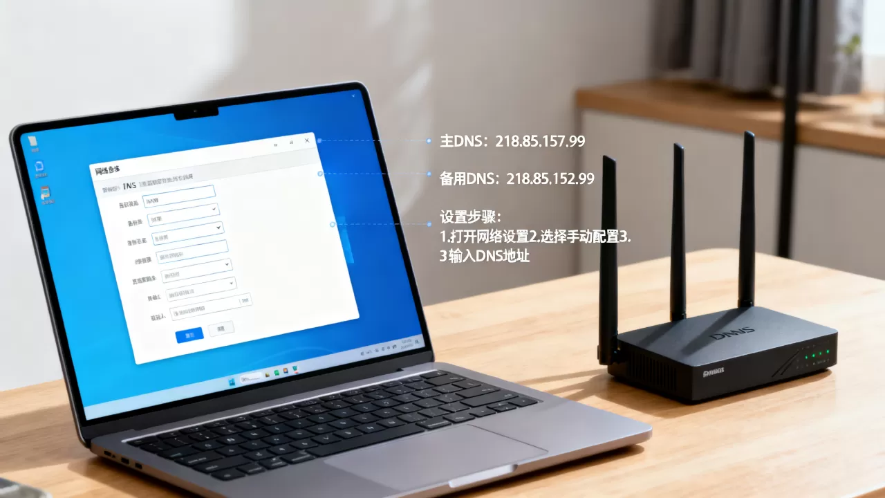 福建厦门电信dns的服务器地址是多少？，怎么设置？