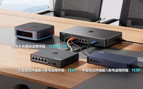 华为千兆模块入账_华为小型会议终端接入账号和华为中型会议终端接入账号分别适用于哪些硬件终端？