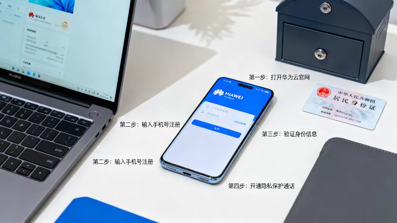 如何开通华为隐私保护通话?,华为云账号注册步骤有哪些? 如何开通华为隐私保护通话?,华为云账号注册步骤有哪些?
